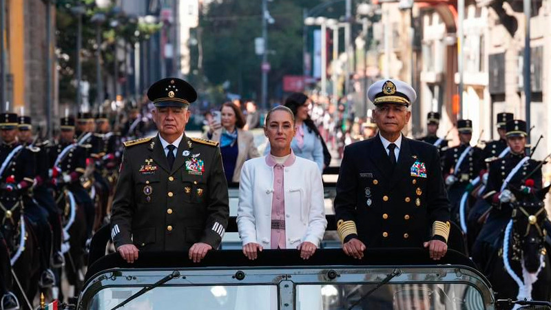 Sheinbaum preside comemorativa por los 113 años del Movimiento de la Lealtad.